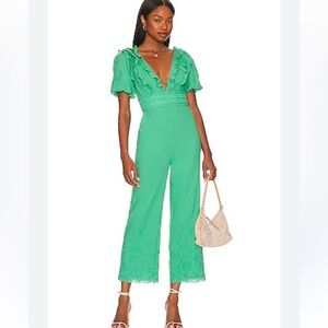 Majorelle green jumpsuit size XS
